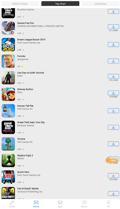 ac market top chart games