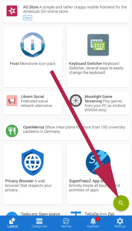 F-Droid Search