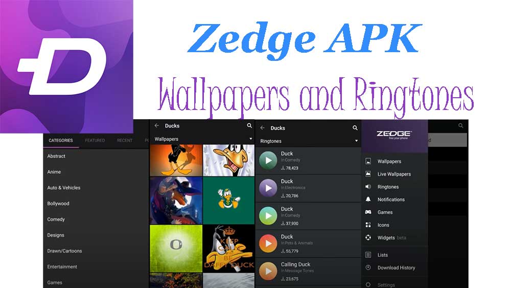 Zedge APK free Download - Wallpapers and Ringtones app
