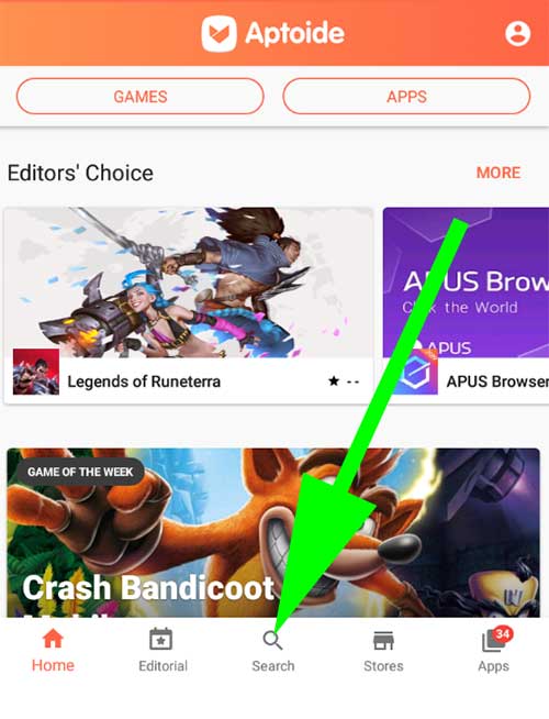 aptoide search
