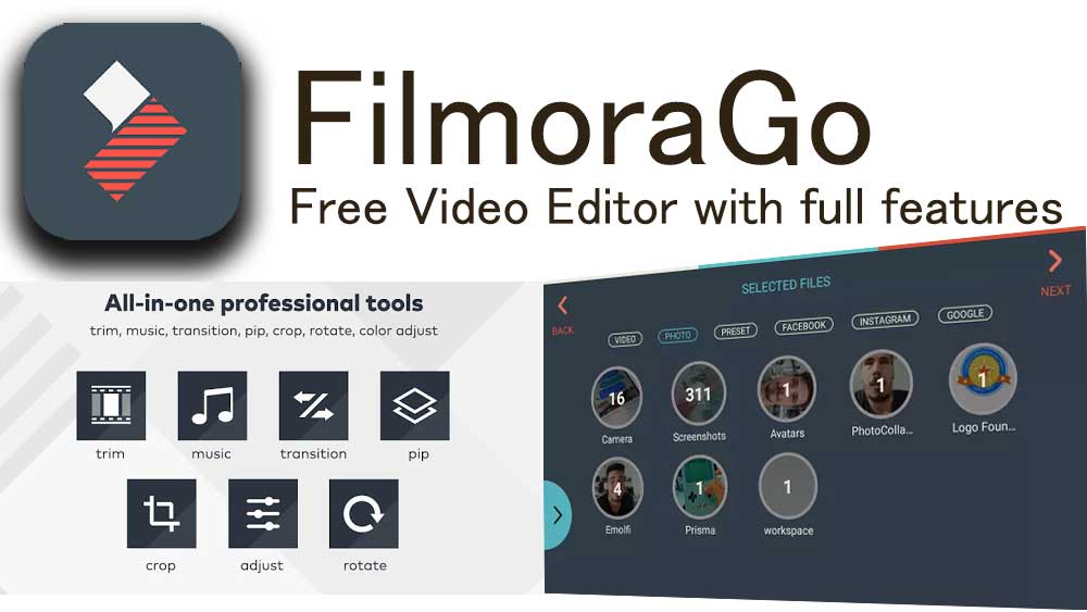 Filmora GO Free Android Video Editor