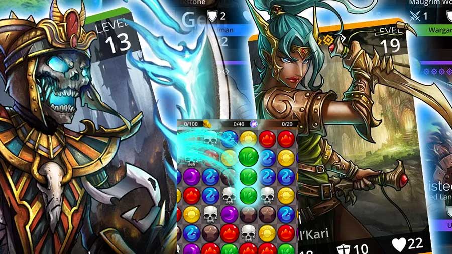 Gems of War - Match 3 RPG Puzzle Game on next level